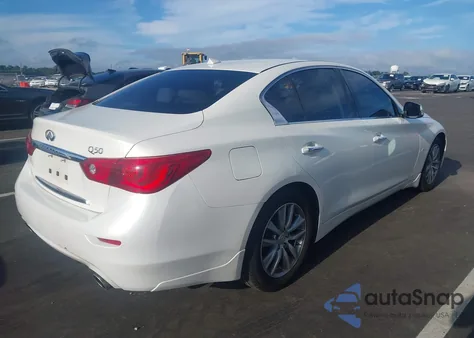 2015 Infiniti Q50 Premium from USA, damaged, VIN JN1BV7AP4FM341033